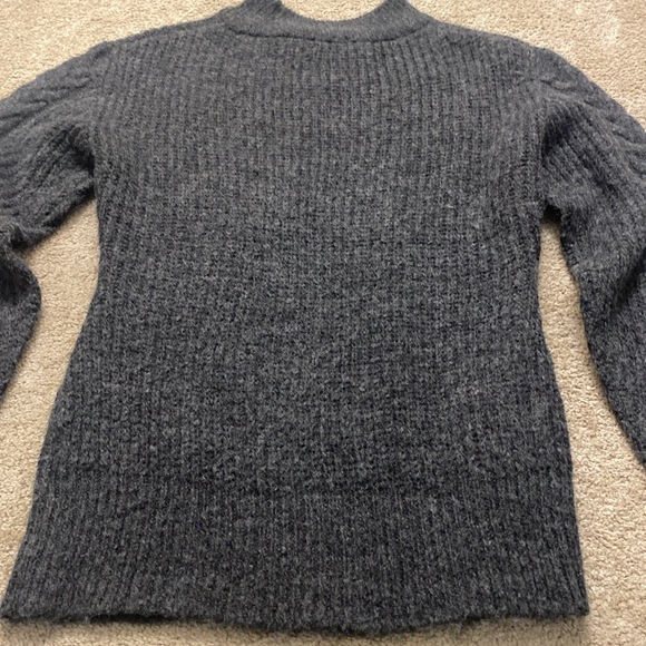 NWOT Brave Soul Dark Gray Pullover Sweater - Picture 7 of 10